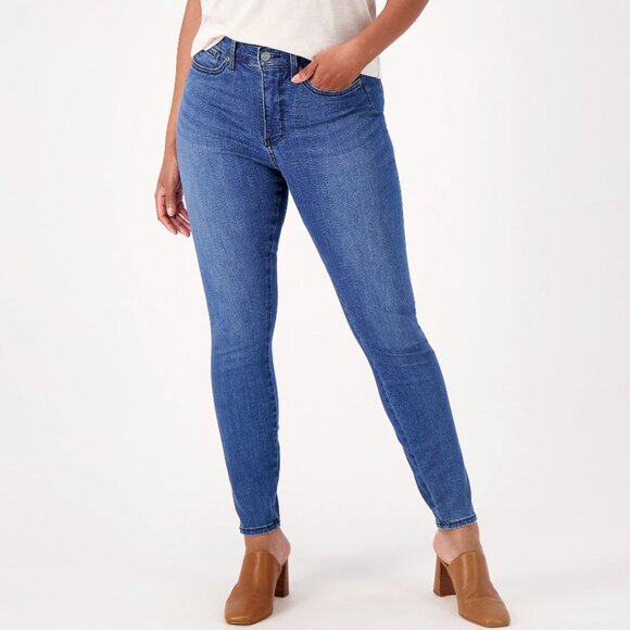NYDJ Le Silhouette High Rise Ami Skinny Jeans- Amour  15238 - Picture 1 of 2